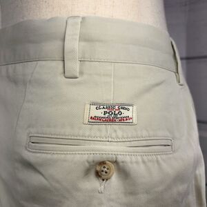 Polo Ralph Lauren Men's Size 36x32 Chino Philip Pants Trouser 90s Vintage Beige
